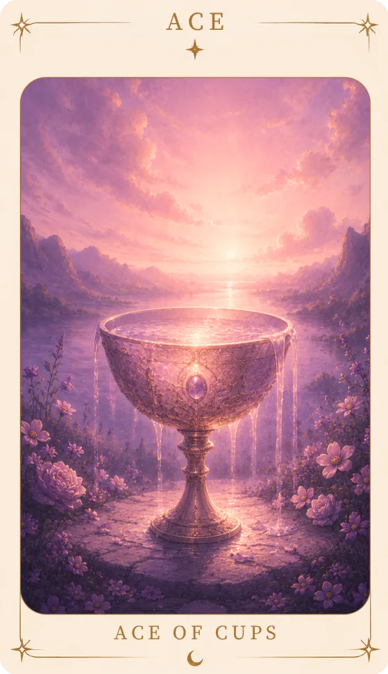 The Ace of Cups Tarot Card Meaning, tarot card