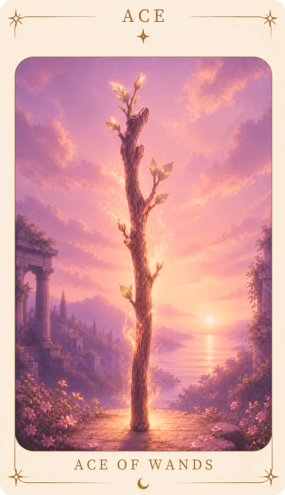 Ace of Wands Tarot Card Meaning, tarot card