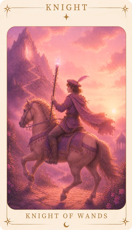 The Knight of Wands Meaning, tarot card