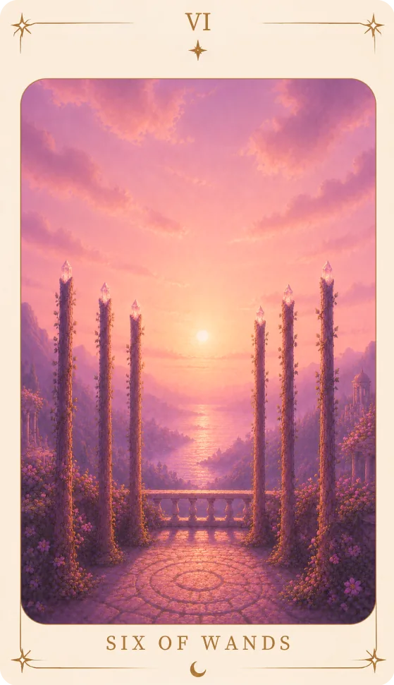 The Six of Wands Tarot Card Meaning, tarot card