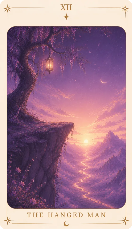 The Hanged Man Tarot Card, tarot card
