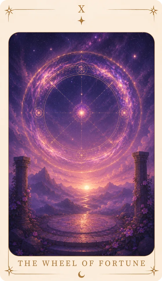 The Wheel of Fortune Tarot Card Meanings, tarot card