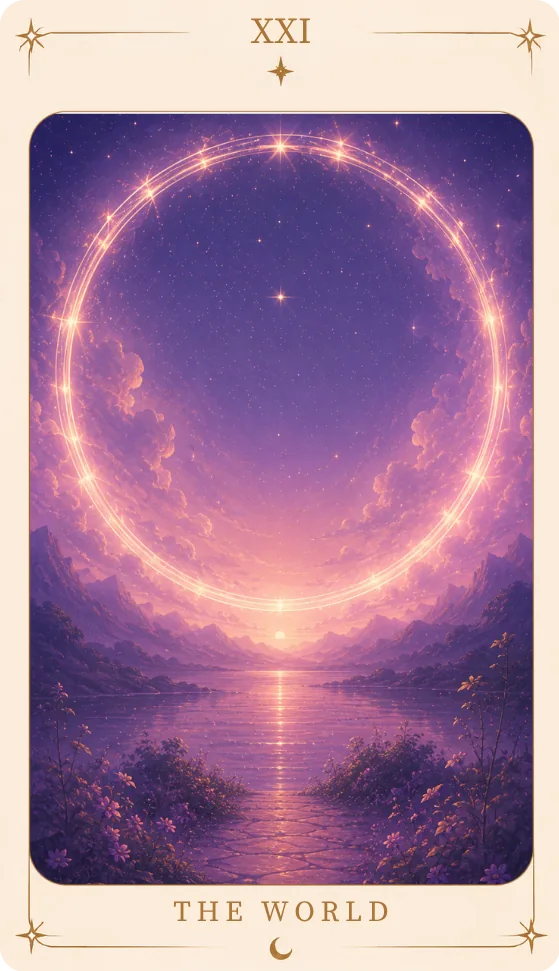 The World Tarot Card Meaning, tarot card