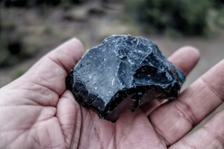 obsidian stone