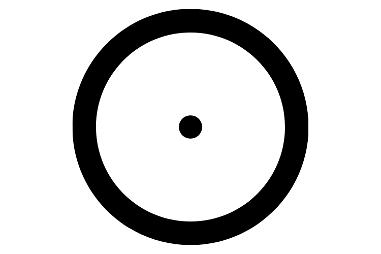 circled dot image
