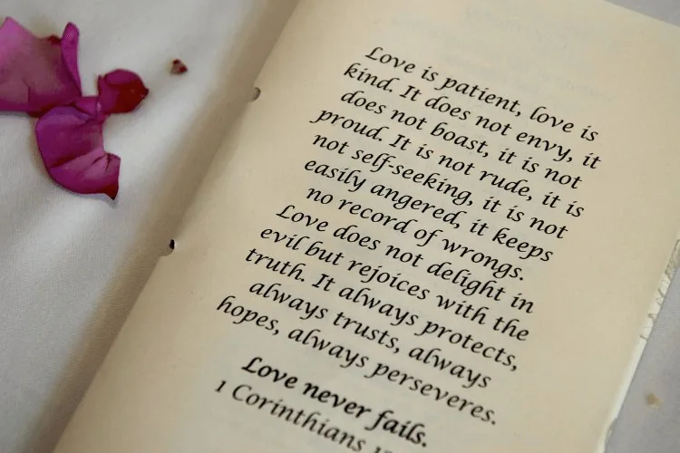 love is patient poem