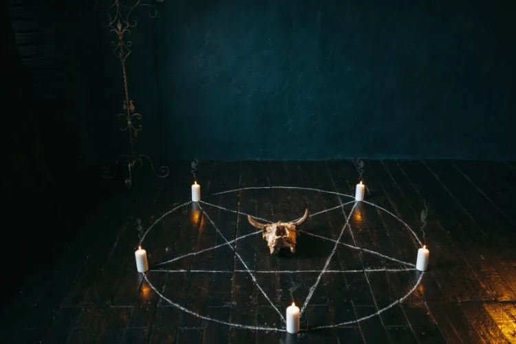 wicca magic circle image