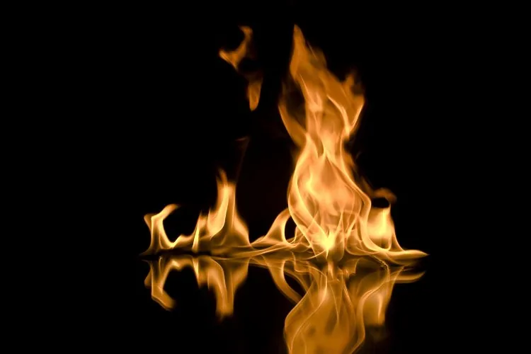 Litha light a fire image