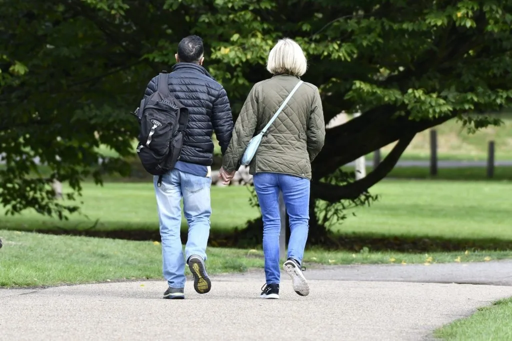 old age couple