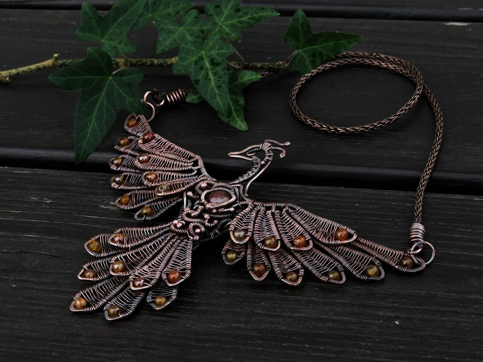 copper necklace