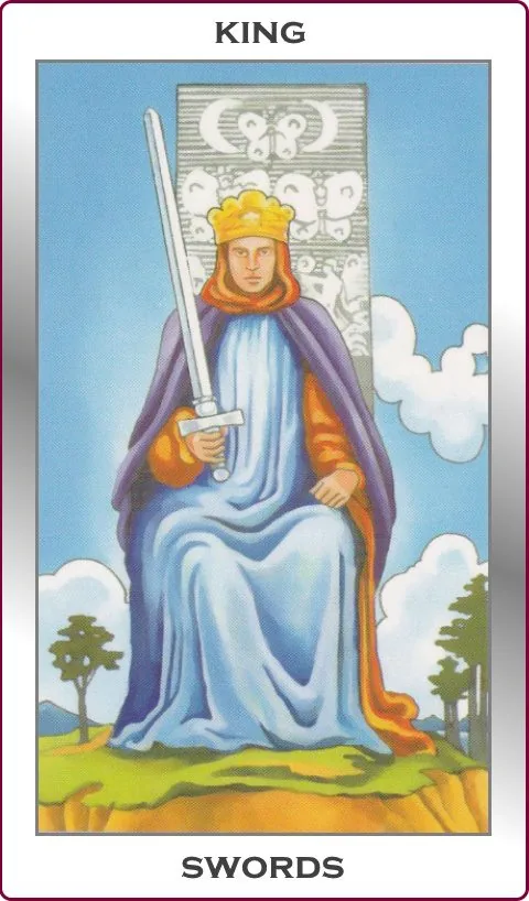 king of swords card