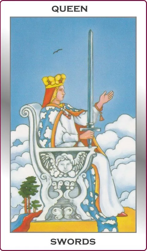 queen of swords card