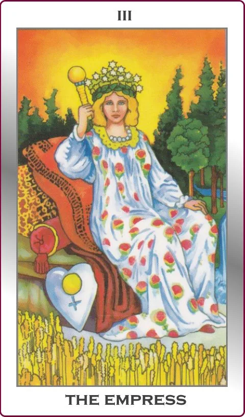the empress major arcana tarot card image