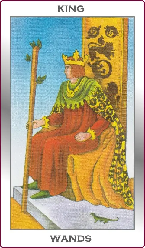 king of wands card