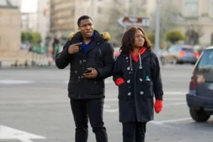 Young couple arguing