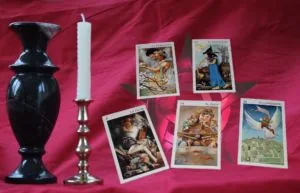 Psychic reader cards