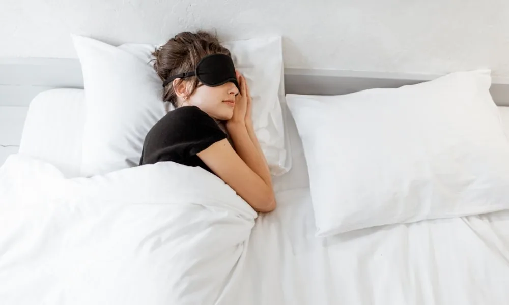 image for spiritual meaning of sleeping with eyes open
