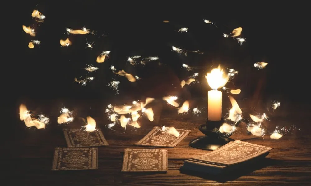 featured image for how to dispose of tarot cards